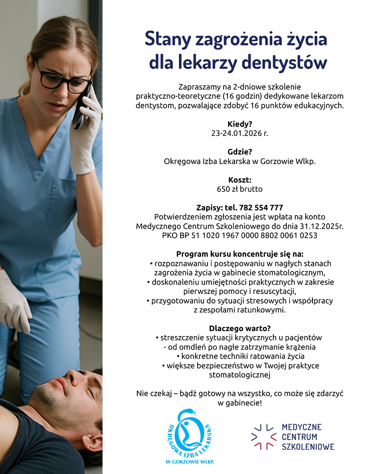 Oferta MCS dentysta 2025