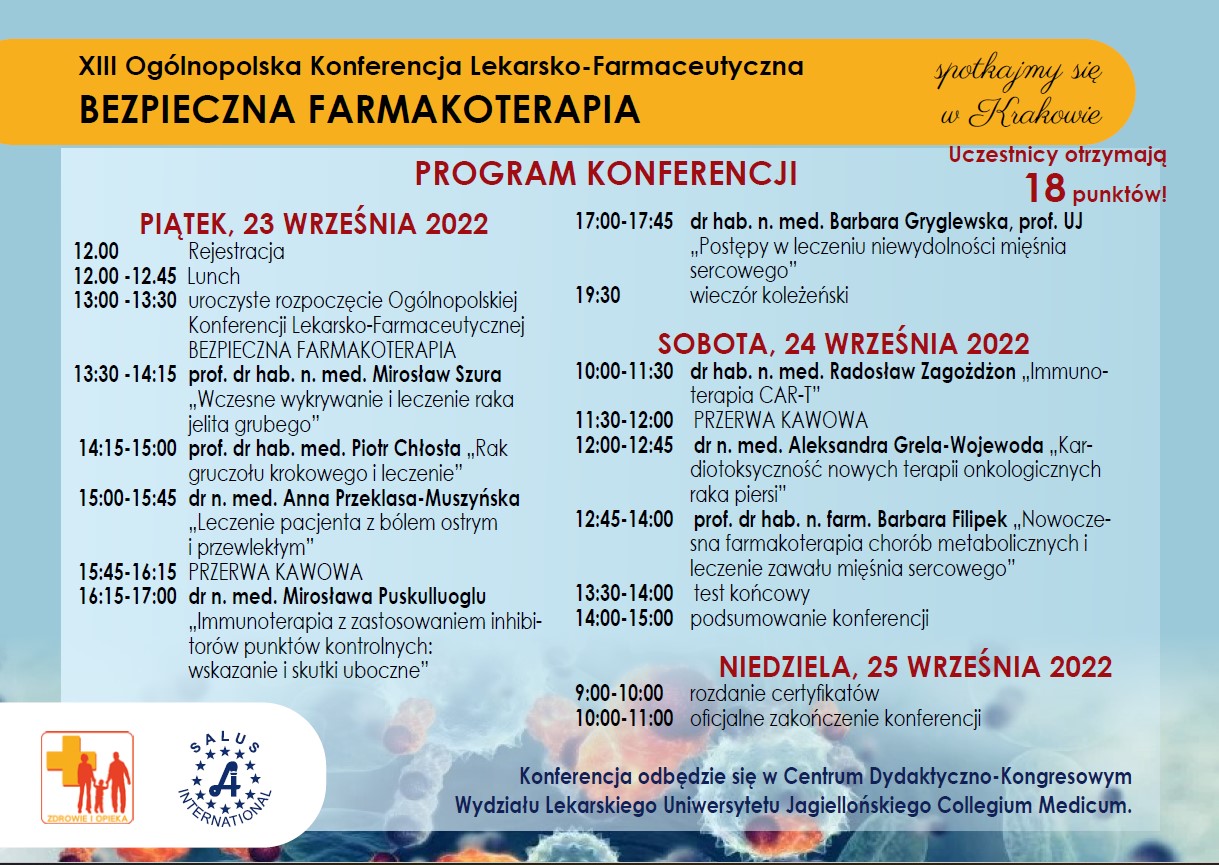 PROGRAM KONFERENCJA