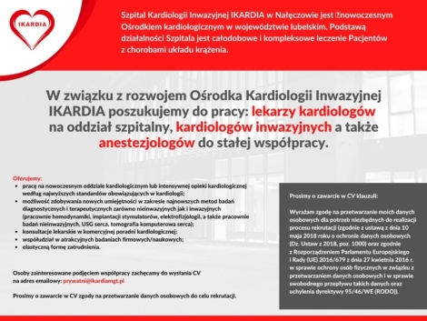 IKARDIA Ogłoszenia o prace IZBY